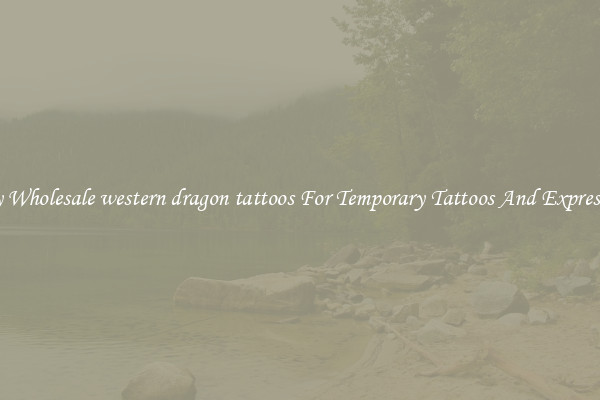 Buy Wholesale western dragon tattoos For Temporary Tattoos And Expression