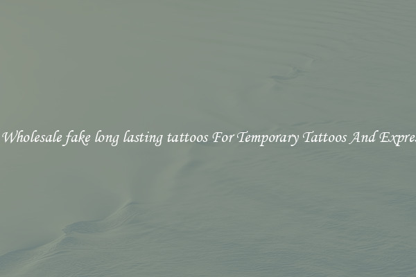Buy Wholesale fake long lasting tattoos For Temporary Tattoos And Expression
