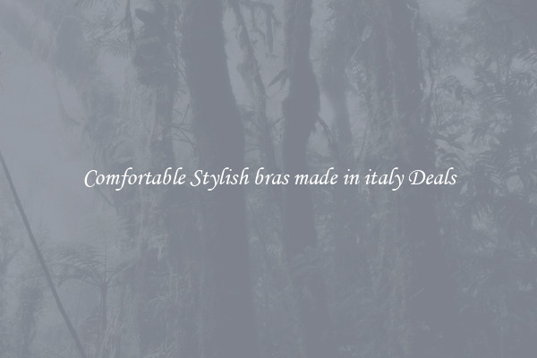 Comfortable Stylish bras made in italy Deals