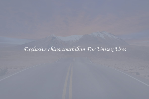Exclusive china tourbillon For Unisex Uses